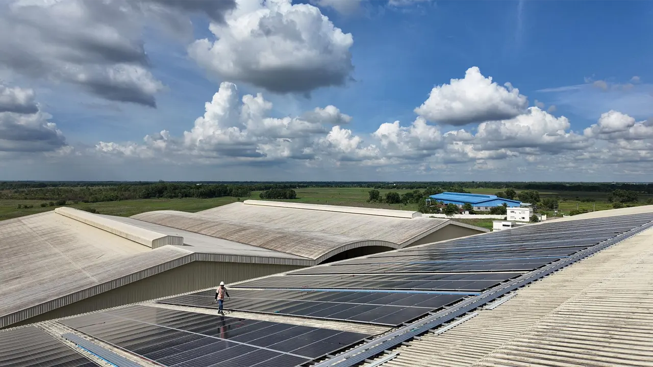 Projet de production d’électricité connectée au réseau