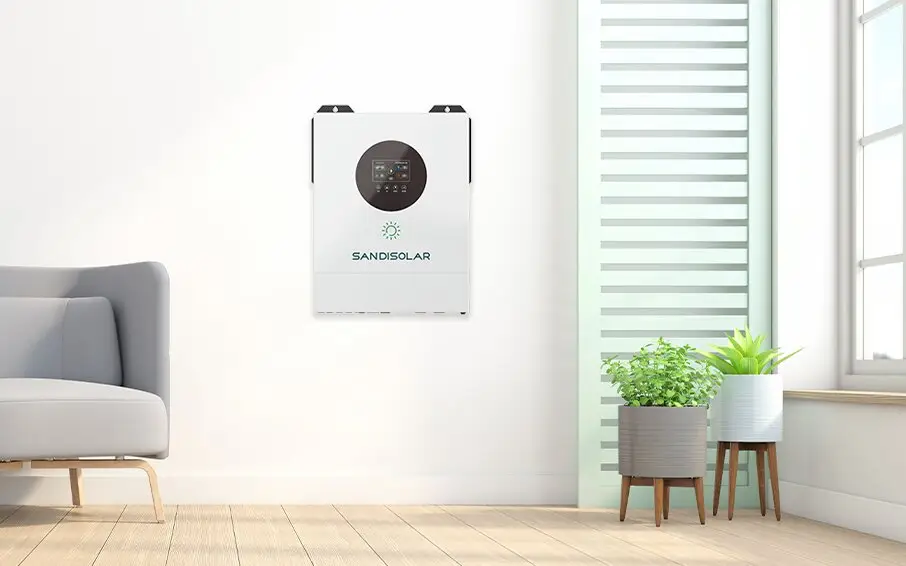 Onduleur hors réseau avec stockage par batterie